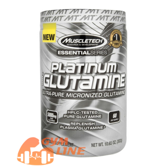 گلوتامین پلاتینیوم ماسل‌تک 300 گرمی | Muscletech Glutamine Platinum
