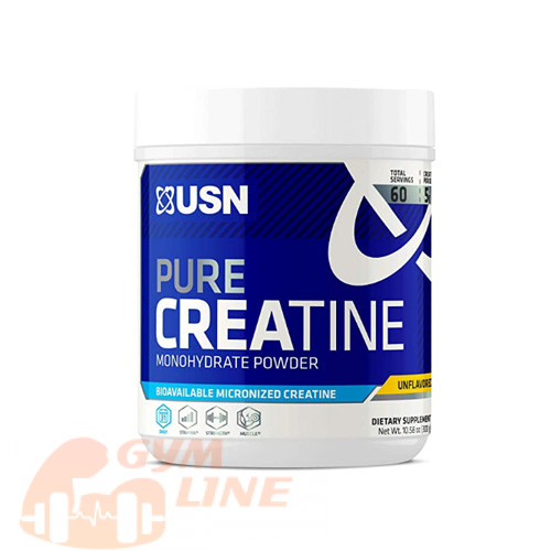 کراتین مونوهیدرات ترکیبی ۳۰۰ گرمی یو اس ان | USN Pure Creatine Monohydrate 300 GR