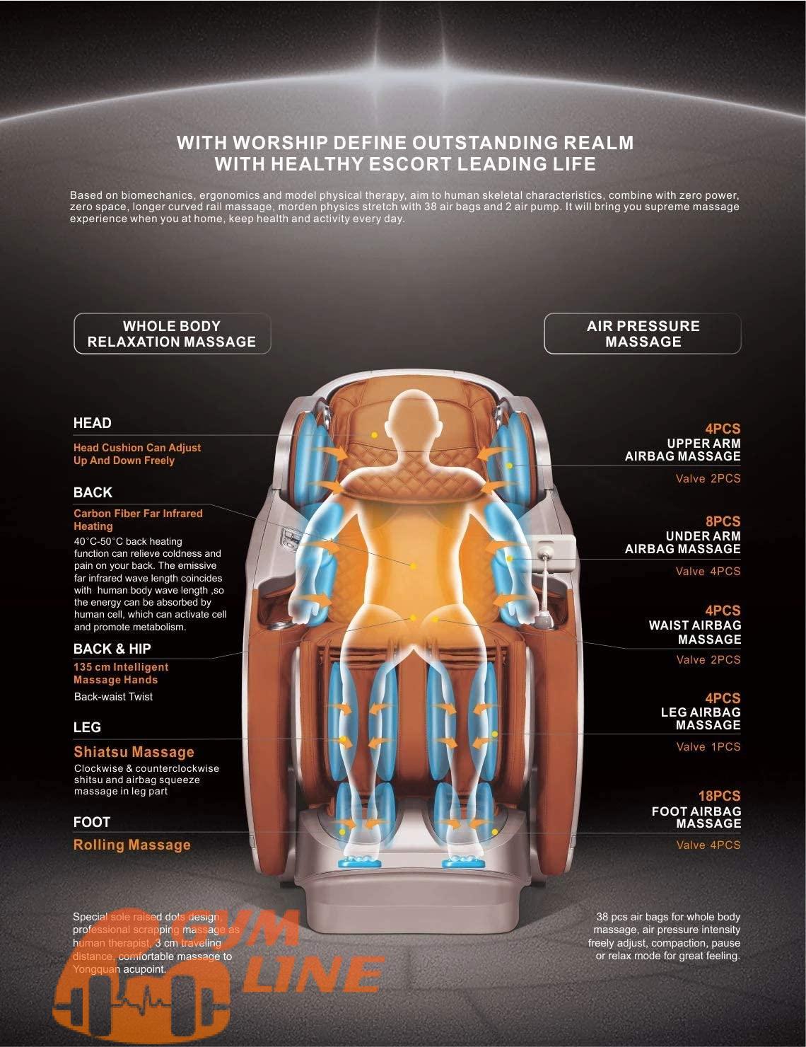 خرید صندلی ماساژور آی رست SL-A100 ا iRest Massage Chair