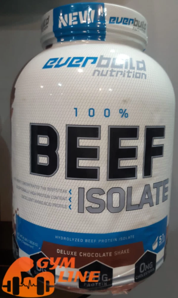 خرید پروتئین وی ایزوله بیف اوربیلد | Everbuild Nutrition Whey 100% beef