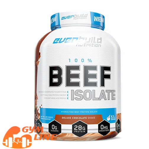 خرید پروتئین وی ایزوله بیف اوربیلد | Everbuild Nutrition Whey 100% beef